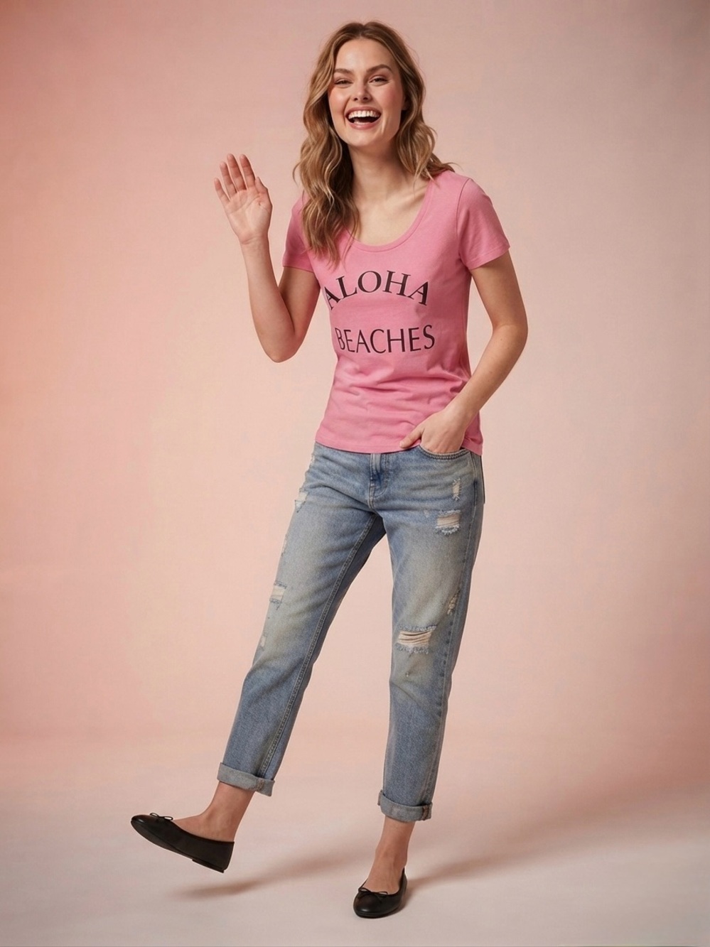 Pink Tee - Picture 2 of 4